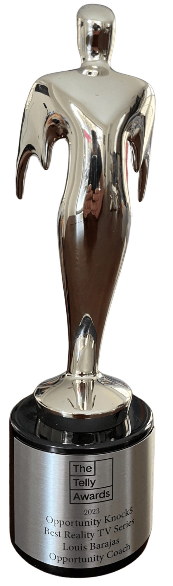 The Telly Awards 2023 trophy
